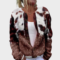 Sara - Cardigan Floral de Outono