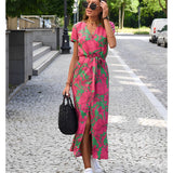 Anna™ Vestido de Muher estampado floral primavera/verão