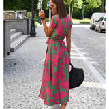 Anna™ Vestido de Muher estampado floral primavera/verão