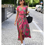 Anna™ Vestido de Muher estampado floral primavera/verão