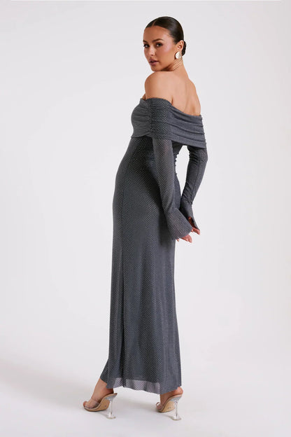 Annika | Vestido com efeito degradé