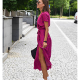 Anna™ Vestido de Muher estampado floral primavera/verão
