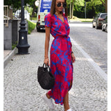 Anna™ Vestido de Muher estampado floral primavera/verão