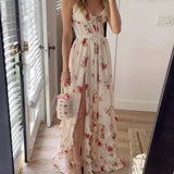 Charlice | Vestido longo floral