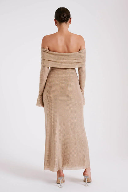 Annika | Vestido com efeito degradé