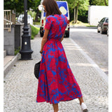 Anna™ Vestido de Muher estampado floral primavera/verão