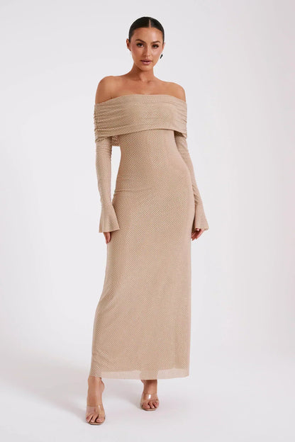 Annika | Vestido com efeito degradé