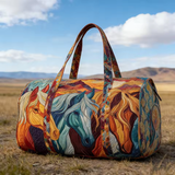 Rowena | Bolsa de Viagem Suave Feita à Mão