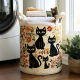 Gato | Cesta de Roupa Feita à Mão
