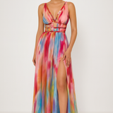 Freya™ | Vestido longo pintado