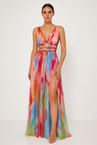 Freya™ | Vestido longo pintado