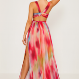 Freya™ | Vestido longo pintado