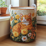 Gato de Bosque | Cesta de Roupa Feita à Mão