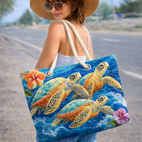 Bolsa de Praia Feita à Mão | Tortuga Marina II