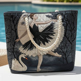 Bolsa de Praia Feita à Mão | Bailarina Elegante