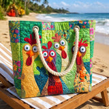 Bolsa de Praia Feita à Mão | Pollo Funky