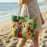 Bolsa de Praia Feita à Mão | Pollo Funky