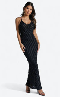 Solvi | Elegante vestido preto