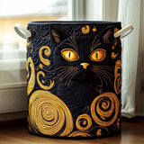 Cesta Acolchada para Gatos | Cesta de Roupa Feita à Mão