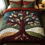 Conjunto de cama acolchoado de 3 peças - Abraço da Natureza