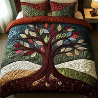 Conjunto de cama acolchoado de 3 peças - Abraço da Natureza