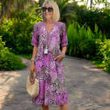 Iris – Vestido fluido leve com efeito lisonjeiro