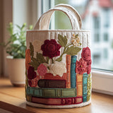 Jardim Literário | Cesta de Roupa Feita à Mão
