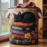 Cesta Acolchada para Gatos | Cesta de Roupa Feita à Mão