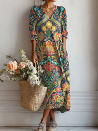 Vestido Casual Confortável Lies