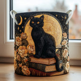 Cesta Acolchada para Gatos | Cesta de Roupa Feita à Mão