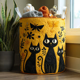 Gato | Cesta de Roupa Feita à Mão