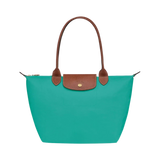 Longchamp - Grande Tote Le Pliage, Turquesa