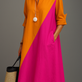 Marise | Vestido de Mulher Midi Sofisticado