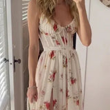 Charlice | Vestido longo floral