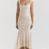 Elodie - Vestido com Cintura Definida