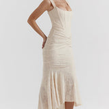Elodie - Vestido com Cintura Definida