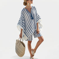 Salomé - Conjunto Listrado Blusa e Calções