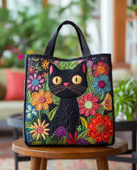 Bolsa Artesanal “Gato Negro Encantado”