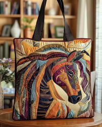 Bolsa Artesanal “Cavalo em Mosaico Multicolor”