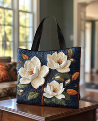 Bolsa Artesanal "Magnolia Delicada"