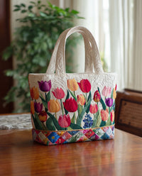 Bolsa Artesanal "Tulipán"