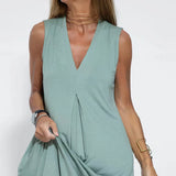 Ava™ | Vestido longo elegante + cardigan